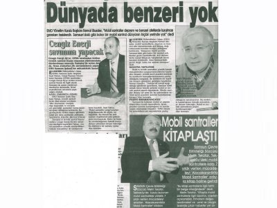 DÜNYADA BENZERİ YOK