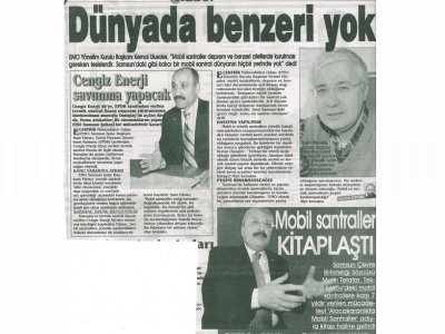 DÜNYADA BENZERİ YOK