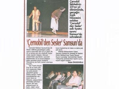 ÇERNOBİL'DEN SESLER SAMSUN'DA