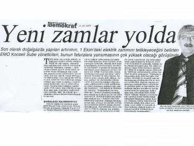 ZİNCİRLEME ZAMLAR GELİYOR!