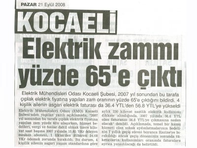 ELEKTRİK ZAMMI: SERBEST PİYASANIN MALİYETİ TÜKETİCİYE