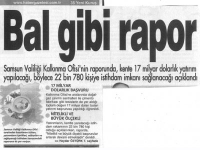BAL GİBİ RAPOR