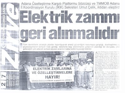 ADANA ÖKP BASIN AÇIKLAMASI