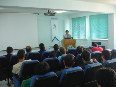 BALIKESİR ÜNİVERSİTESİNDE ELEKTRONİK MÜHENDİSLİĞİ MESLEK TANITIMI SÖYLEŞİSİ GERÇEKLEŞTİRİLDİ.