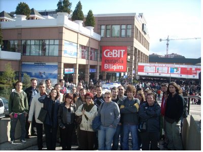 (İZMİR EMOGENÇ) CEBIT BİLİŞİM EUARASIA FUARINA KATILDIK