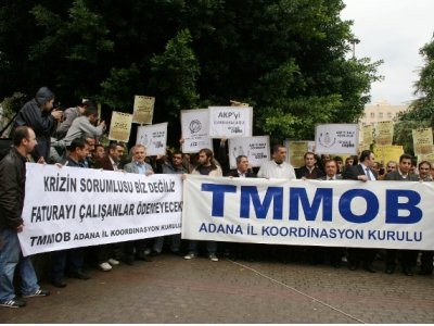TMMOB ADANA İKK'DAN BASIN AÇIKLAMASI