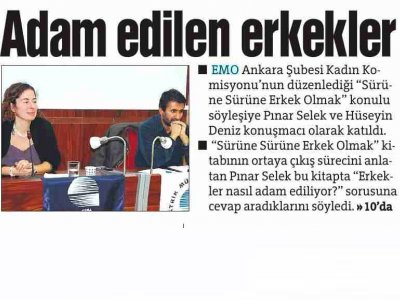 ADAM EDİLEN ERKEKLER (HÜRRİYET ANKARA, 28.1.2009)