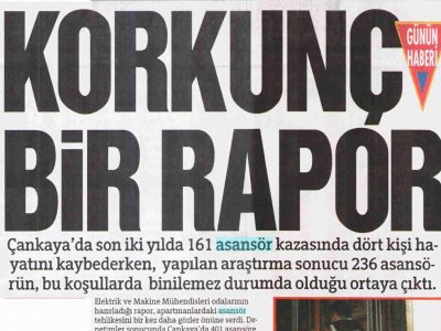 KORKUNÇ BİR RAPOR (HÜRRİYET ANKARA, 26.2.2009)