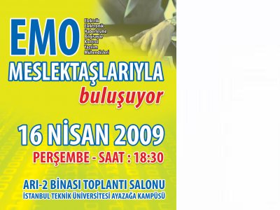 EMO MESLEKTAŞLARIYLA İTÜ TEKNOKENTTE BULUŞUYOR