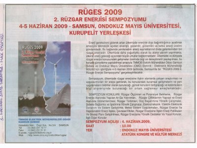 2. RÜZGAR ENERJİSİ SEMPOZYUMU