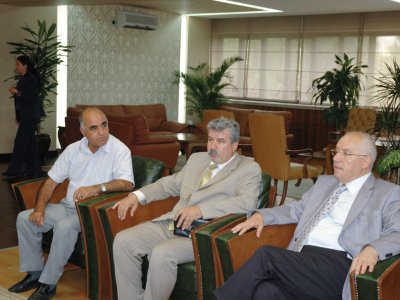 YENİMAHALLE BELEDİYE BAŞKANINA ZİYARET