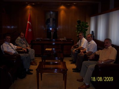 TRABZON VALİSİ MAKAMINDA ZİYARET EDİLDİ