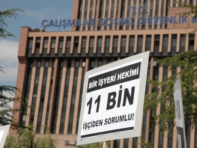 İŞÇİ SAĞLIĞI VE İŞ GÜVENLİĞİ YÖNETMELİĞİ'NE PROTESTO
