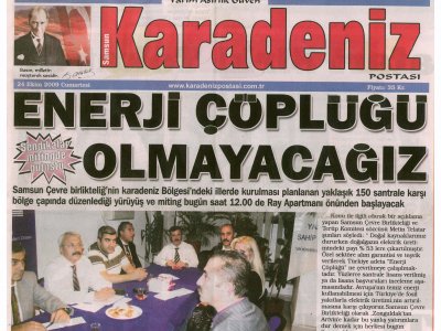 ENERJİ ÇÖPLÜĞÜ OLMAYACAĞIZ