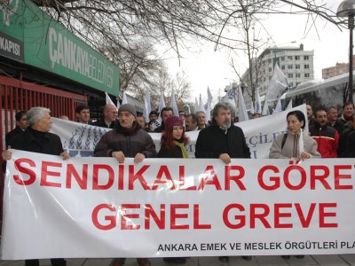 TEKEL DİRENİŞİ 38. GÜNÜNDE