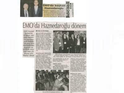 EMO'DA HAZNEDAROĞLU DÖNEMİ
