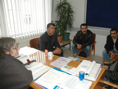 TEKEL İŞÇİLERİ ŞUBEMİZİ ZİYARET ETTİ