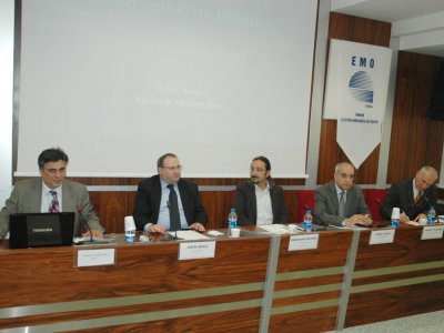 HİDROELEKTRİK SANTRALLER VE ÇEVREYE ETKİLERİ PANELİ DÜZENLENDİ