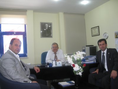 470 SİCİL NUMARALI ÜYEMİZ AHMEN ÜNSAL'A ZİYARET