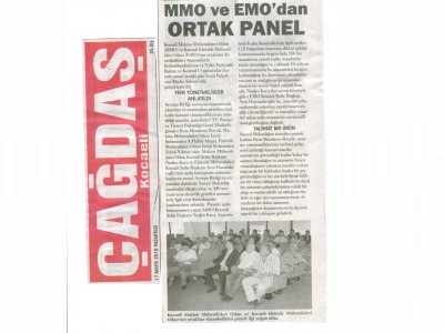 MMO VE EMO'DAN ORTAK PANEL