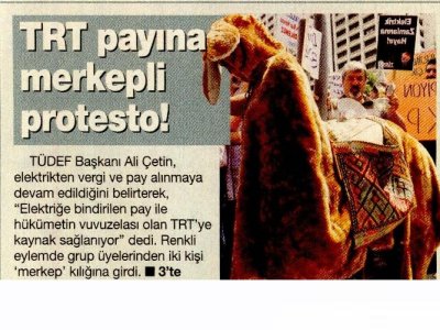 TRT PAYINA MERKEPLİ PROTESTO (HABERTÜRK ANKARA, 09.7.2010)