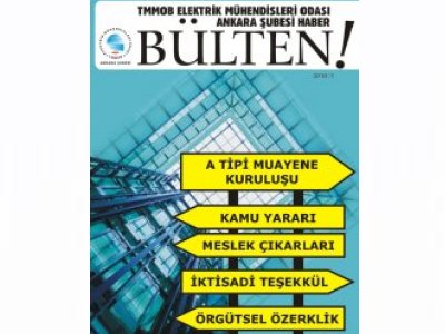 EMO ANKARA ŞUBESİ HABER BÜLTENİ 2010/5 SAYISI ÇIKTI