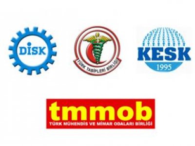 TMMOB, DİSK, TTB, KESK`TEN CUMHURBAŞKANI GÜL’E TORBA YASA TEPKİSİ