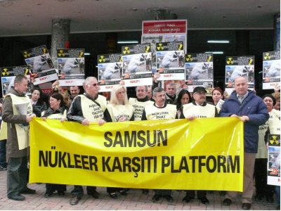 SAMSUN NÜKLEER KARŞITI PLATFORM BASIN AÇIKLAMASI