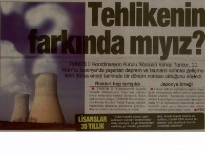 TEHLİKENİN FARKIDA MIYIZ? (ANTALYA KÖRFEZ-23.04.2011)