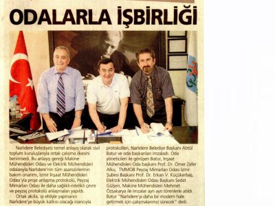ODALARLA İŞBİRLİĞİ - 31.03.2011- MİLLİYET EGE