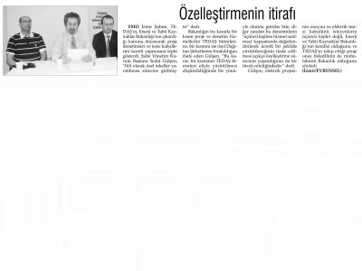 ÖZELLEŞTİRMENİN İTİRAFI - 25.05.2011- EVRENSEL