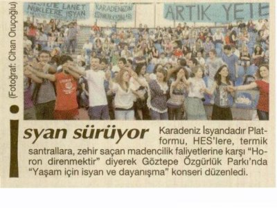 İSYAN SÜRÜYOR (CUMHURİYET, 07.06.2011)