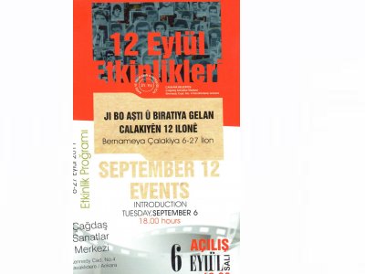 12 EYLÜL ASKERİ DARBESİ DÜZENLENECEK ETKİNLİKLERLE PROTESTO EDİLECEK