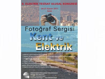 “KENT VE ELEKTRİK” KONULU FOTOĞRAF SERGİSİ DÜZENLENİYOR