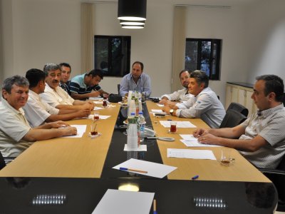 İŞYERİ TEMSİLCİLERİMİZLE TOPLANTI YAPILDI