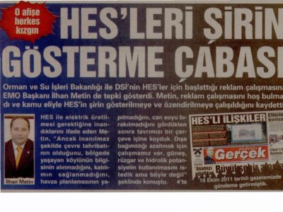 HESLERİ ŞİRİN GÖSTERME ÇABASI (GERÇEK AKDENİZ-21.10.2011)
