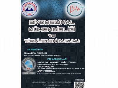 ERCİYES ÜNİVERSİTESİ’NDE BİYOMEDİKAL MÜHENDİSLİĞİ GÜNLERİ DÜZENLENİYOR