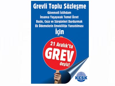 TMMOB; KESK VE TTB GREVİNİ DESTEKLİYOR