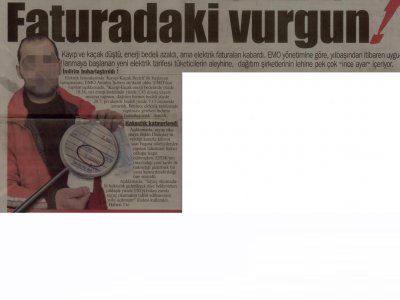 FATURADAKİ VURGUN (AKDENİZ BEYAZ-10.01.2012)