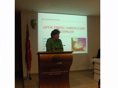 OPTİK FİBER HABERLEŞMELİ SİSTEMLER EĞİTİMİ YAPILDI
