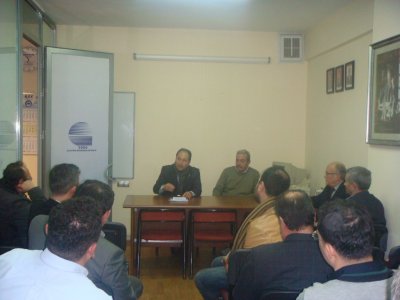 ISPARTA İL TEMSİLCİĞİ ÜYELERİ İLE TOPLANTI