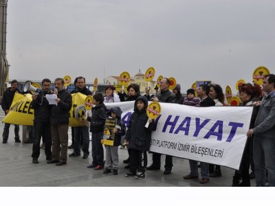 NKP İZMİR BİLEŞENLERİ NÜKLEERE HAYIR DEDİ