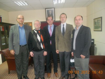 EÜ MÜHENDİSLİK FAKÜLTESİ DEKANLIĞI VE ELEKTRİK ELEKTRONİK MÜHENDİSLİĞİ BÖLÜMÜ ZİYARETİ