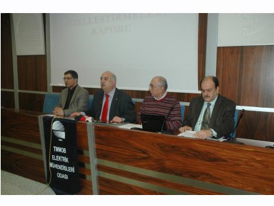 EMO ELEKTRİK ÖZELLEŞTİRMELERİ RAPORUNU TANITTI