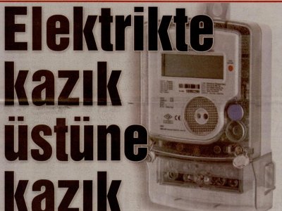 ELEKTRİKTE KAZIK ÜSTÜNE KAZIK (GERÇEK AKDENİZ-03.04.2012)