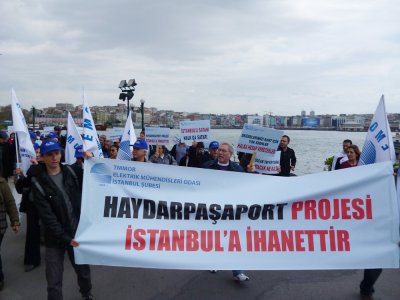 HAYDARPAŞAPORT PROJESİ İSTANBUL`A İHANETTİR