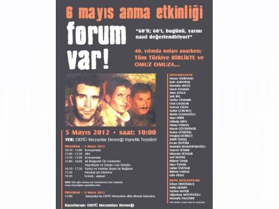 ODTÜ MEZUNLARI DERNEĞİ DENİZ, HÜSEYİN VE YUSUF’U ANIYOR