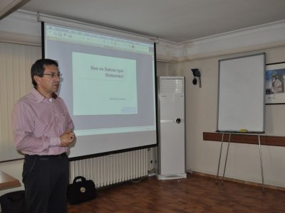 PROFESYONEL SES VE SAHNE IŞIK SİSTEMLERİ SEMİNERİ YAPILDI
