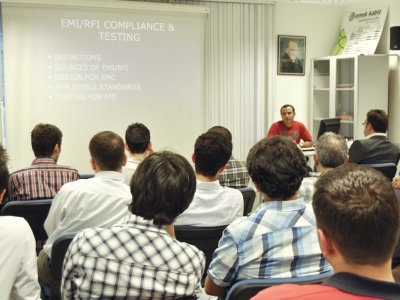 ELEKTRONİK SİSTEM TASARIMINDA EMC-EMI UYGULAMALARI SEMİNERİ DÜZENLENDİ