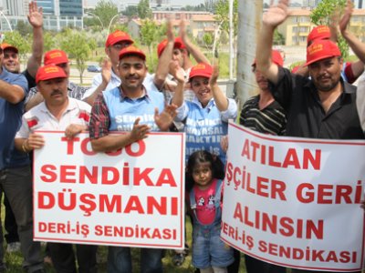 TOGO İŞÇİLERİNE DESTEK ZİYARETİ
